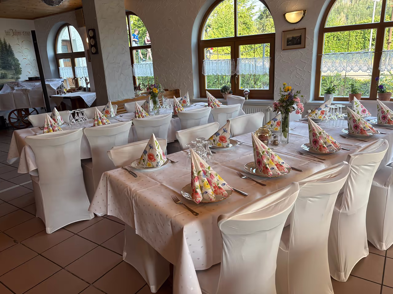 Hotel Saalestrand - Hochzeitsfeier im Restaurant